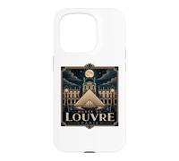 Musée du Louvre Paris France Full Moon Case for iPhone 15 Pro