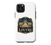 Musée du Louvre Paris France Night Case for iPhone 11 Pro