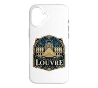 Musée du Louvre Paris France Night Case for iPhone 16