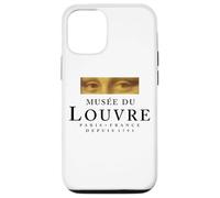 Musée du Louvre Paris France Since 1793 Mona Lisa Eyes Case for iPhone 12/12 Pro