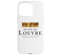 Musée du Louvre Paris France Since 1793 Mona Lisa Eyes Case for iPhone 15 Pro Max
