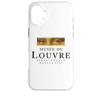 Musée du Louvre Paris France Since 1793 Mona Lisa Eyes Case for iPhone 16 Plus
