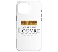 Musée du Louvre Paris France Since 1793 Mona Lisa Eyes Case for iPhone 16 Pro Max
