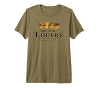 Musée du Louvre Paris France Since 1793 Mona Lisa Eyes Premium T-Shirt