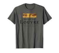 Musée du Louvre Paris France Since 1793 Mona Lisa Eyes T-Shirt