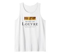 Musée du Louvre Paris France Since 1793 Mona Lisa Eyes Tank Top