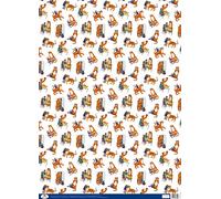 Museum and Galleries - 1 Folded Sheet of the Tiger Who Came To Tea Gift Wrap - Wrapping Paper