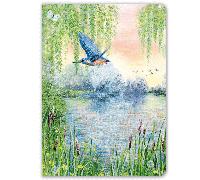 Museum and Galleries Kingfisher A7 Notebook