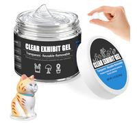 Museum gel, museum gel, removable for collections, reusable and residue-free, secure fragile items, avoid shocks and falls, 180 g