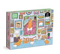 Galison Puzzle Museum of the Corgi 1000-piece