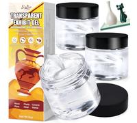 Museum Putty - 170g Removable Clear Exhibit Gel Wax for Museum Collections, Residue-Free and Reusable, Ideal for Fixed Antiques, Glass, Ceramic and Character Figures to Prevent Falling