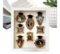Museum Silhouette Box, Silhouette Photo Box with Matte Anti-Reflection Finish - DIY Miniature Museum Box | Gift