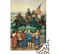 Museum Trip 1000-Piece Jigsaw Puzzle for Adults, 52x38cm/1000pcs; A Thoughtful Gift for A New Home; Low-dust White Cardboard Pieces