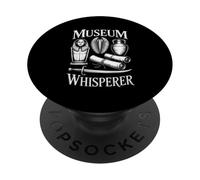 Museum Whisperer Ancient Relics Enthusiast PopSockets Adhesive PopGrip