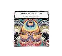 Museums & Galleries 20 Paper Napkins - 33 x 33 cm - Mary Katrantzou 'Mirror Marble' Design -Disposable Tableware for Parties & Dining