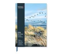 Museums & Galleries 2026 A5 Desk Diary - Week to View - Coast and Country by Lucy Grossmith