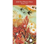 Museums & Galleries 2026 Slimline Year Planner 2026 Month To View Diary - Wayside Summer by Annie Soudain