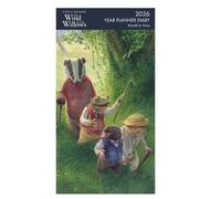 Museums & Galleries 2026 Slimline Year Planner Month To View - Wind in the Willows 5451