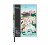 Museums & Galleries 2027 A5 Desk Diary - Week to View - British Museum - Japanese Landscapes