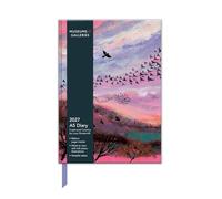Museums & Galleries 2027 A5 Desk Diary - Week to View - Coast and Country by Lucy Grossmith