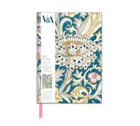 Museums & Galleries 2027 A5 Diary - Week to View Desk Diary - Designer Patterns - UK Planner with Ribbon Bookmark - V&A Design