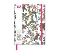 Museums & Galleries A4 Hardcover Sketchbook - Chinese Tree by William Turner - 124 Blank Pages, Foil Edging, Elastic Closure & Storage Pocket - Premium Artist Journal for Writing & Sketching