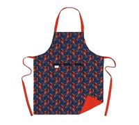 Museums & Galleries Adjustable Apron - Lobsters by Catherine Rowe - Organic Cotton - Stylish Home Accessory