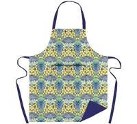 Museums & Galleries Adjustable Apron - V&A Design - Yellow Mallow Flowers by Allan Francis Vigers - Organic Cotton - Stylish Home Accessory