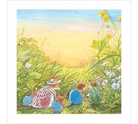 Brambly Hedge - Sunset In The Meadow Blank Greeting Card with Envelope
