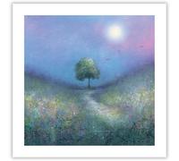 Museums & Galleries Birthday/Blank Greeting Card - Blank Card for Men/Women with Artistic Sycamore Gap Design - General Card Suitable for Any Occasion