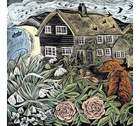 Museums & Galleries Blank Card for Men or Women - Lovely Dog & Cottage Design - Premium Greeting Card with Envelope - Suitable for Birthdays & Other Occasions