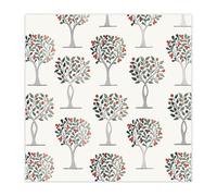 Museums & Galleries Blank Notecards Pack of 6 - Orchard by Anna Maria Garthwaite - Embossed Silver Foil Finish - Premium Greeting Cards Multipack with Envelopes