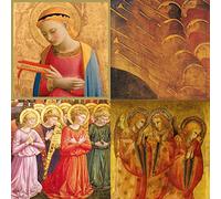 Museums & Galleries Box of 20 Artistic Christmas Cards (MG-XET224) 20 Traditional Cards From Angelic Masterpieces - 5 Each of 4 Designs