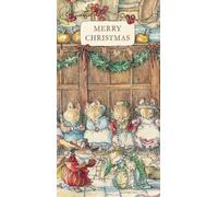 Museums & Galleries - Brambly Hedge - Gathered Around the Hearth - Money Wallet Christmas Card