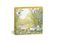 Museums & Galleries Brambly Hedge Notecards - Snoozing Under the Bluebells Design - Pack of 6 Blank Greeting Cards with Envelopes