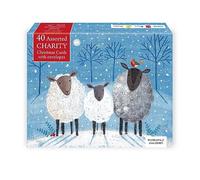 Museums & Galleries Charity Christmas Cards - Assorted Festive Designs - Eco-Friendly and Recyclable - Pack of 40 Assorted Cards