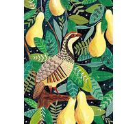Museums & Galleries Christmas Cards Pack of 8 - Partridge in a Pear Tree - Eco-Friendly and Recyclable