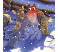Museums & Galleries Christmas Cards Pack of 8 - Robin Robin We Followed the Star - Eco-Friendly & Recyclable