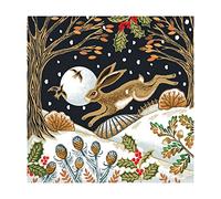 Museums & Galleries Christmas Cards Pack of 8 - Woodland Hare - Eco-Friendly & Recyclable