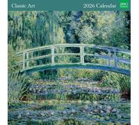 Museums & Galleries Classic Art 2026 Calendar - Month to View Wall Calendar UK - 2026 Wall Planner and Personal Organiser for Home and Family
