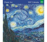 Museums & Galleries Classic Art 2027 Calendar - Month to View Wall Calendar UK - 2027 Wall Planner and Personal Organiser for Home and Family