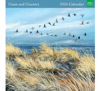 Museums & Galleries Coast and Country by Lucy Grossmith 2026 Calendar - Month to View Wall Calendar UK - 2026 Wall Planner and Personal Organiser for Home and Family