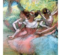 Museums & Galleries Edgar Degas Four Ballerinas Art Greeting Card with White Envelope