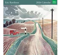 Museums & Galleries Eric Ravilious 2026 Calendar - Month to View Wall Calendar UK - 2026 Wall Planner and Personal Organiser for Home and Family