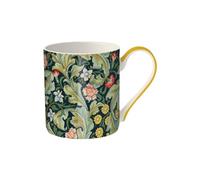 Museums & Galleries Fine Bone China Mug - Stylish 'Leicester' Design by J.H Dearle - V&A Collection Tea and Coffee Mug - Premium Quality Gift for The Home and Kitchen