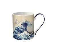 Museums & Galleries Fine Bone China Mug - The Great Wave by Katsushika Hokusai - British Museum Collection Art Mug - Premium Quality Gift for Home & Kitchen