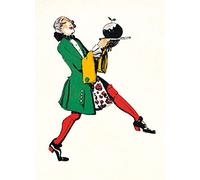 Museums & Galleries Greeting Card: British Library Butler With Christmas Pudding Pack of 8 Christmas Cards