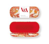 Museums & Galleries Hard Shell Glasses Case - Kimono Cranes Vibrant Bird Design - Luxury Reading Accessory