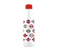 Insulated Drinks Bottle - Vintage London Underground Signs - 500ml Stainless Steel Bottle