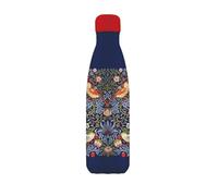 Museums & Galleries Insulated Drinks Bottle - William Morris Design - Strawberry Thief - V&A Museum - 500ml Stainless Steel Re-Usable Water Bottle